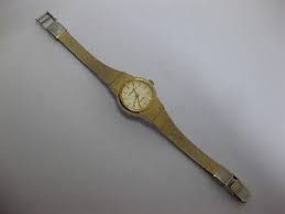 Ladies Caravelle by BULOVA Gold Tone Quartz Analog Watch P4 ...