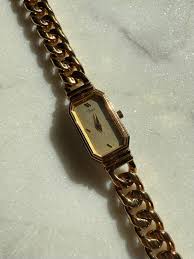Timex Gold Tone Chain Link Watch – Darling Degenerate