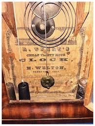 RARE 3 Key Wind Oggee Clock "E. Terry's Cheap 30 Hour Clock ...