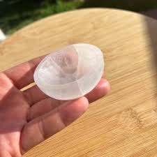 Selenite “ Ramekins” Bowls Fully Polished. 2pc SET - Etsy