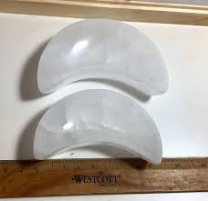 Selenite Bowl Half Moon Shaped Crystal Polished Charging ...