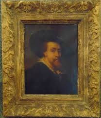Ruben's self portrait copy by unknown 19th c. artist Oil on ...