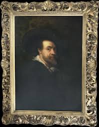 AFTER SIR PETER PAUL RUBENS (1577-1640) SELF PORTRAIT - OIL ...