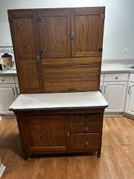 Sellers Oak Hoosier Kitchen Cabinet | eBay