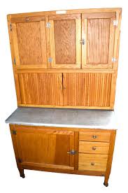 Sold at Auction: OAK HOOSIER CABINET