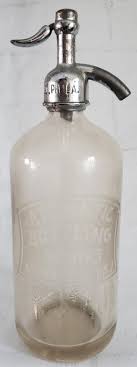 Antique Vintage Atlantic Bottling Works Seltzer Bottle Soda Water Seltzer Water Bottle Siphon Bottle Atlantic City N.J. Clear - Etsy