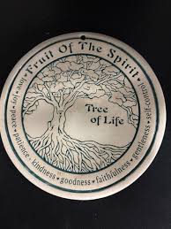 Seneca Ceramics Bread & Bun Warmer Tree Of Life Design Fruit Of The Spirit 2016 | eBay