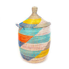 Medium Multicolor Basket | Mbare