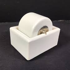 Vintage Sengbusch Ideal White Porcelain Stamp Moistener ...