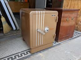Art Deco Sentry Safe (w/ combination) with Cabinet Housing ...