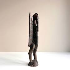 Vintage Sculpture . Wood . Bird . Senofu . Ivory Coast ...