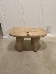 Handmade African Senufo Stool - Vintage Wood Stool, Unique ...