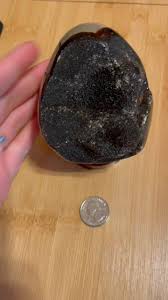 Accents | Druzy Septarian Dragon Egg Uv Reactive | Poshmark