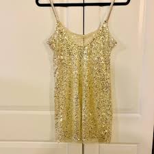 Intimately Free People sequined slip-dress XS | Mercari
