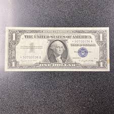 1957B STAR NOTE $1 Dollar Silver Certificate (Blue Seal ...