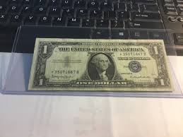 1957B CIRCULATED SILVER CERTIFICATE DOLLAR BILL STAR NOTE | eBay