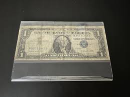 1957 silver certificate dollar blue seal series A | eBay