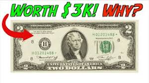 7 $2 Bills Worth Money Hiding in your Wallet - YouTube