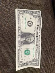 $1 Bill Star Note Error Miss Cut | eBay