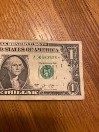 LOW Serial Number STAR bill $1 bill birthdate | Mercari