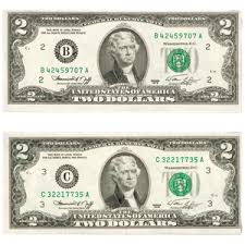 1976 $2 Federal Reserve Note Twelve Districts Set ...