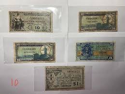 Military Payment Certificate 5, 10 Mix + $1 MPC | eBay
