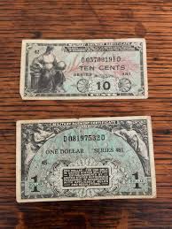 Two US Military Payment Certificates / Series 481 / One ...