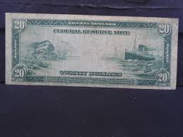 Sold at Auction: 1914 $$20 Dollar Large Note Silver Certificate