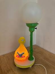 Vintage 1970's Sesame Street Big Bird Lamp w/shade. Both Lamps Work Great! | eBay