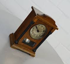 old alarm travel alarm clock table clock mechanical manual ...