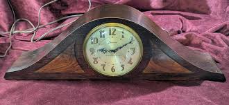 1940s Sessions Electric Mahogany Mantle Clock ...