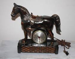 Vintage Sessions Horse Clock: Bronze Equestrian Mantel ...