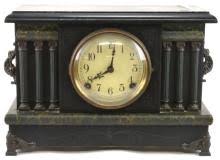 Sold at Auction: Sessions 8 Day Black Mantle Clock