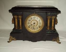 Seth Thomas 4-pillar Key Wind Pendulum Movement Antique Mantle Clock ~ Parts or Repair - Etsy