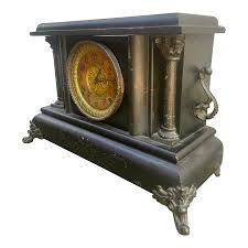 1903 Mantle Clock by WML Gilbert Clock Co (Winsted, Ct) | Chairish