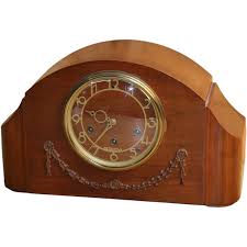 Similar Items to Antique Seth Thomas Deluxe Deco Style Westminster Chime Clock ~ Runs And Chimes Good ~