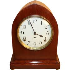 Antique Seth Thomas "Beehive" Time & Strike Mantle Clock ~ Serviced - Ruby Lane