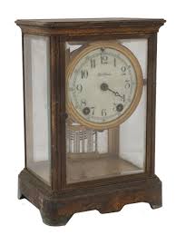 Sold at Auction: LARGE ANTIQUE SETH THOMAS CRYSTAL REGULATOR CLOCK