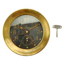 Original Rare Pre-WWII U.S. Coast Guard Ship Clock by Seth Thomas – International Military Antiques
