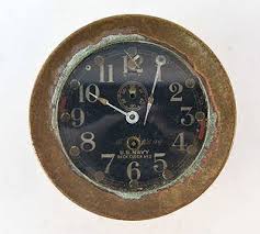 Wwii Navy Seth Thomas Course Clock: