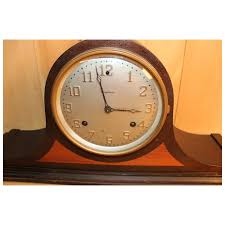 Antique Waterbury 8 Day Time and Chime Mantle Clock ...