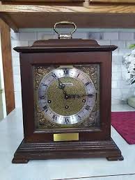 Seth Thomas Bracket Clock. Balance wheel west minster chime | eBay