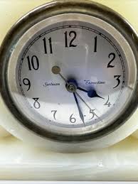 Art Deco Sunbeam Eternatime Marble Electric Clock (Works) 1920's | eBay