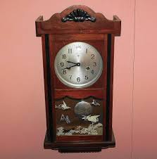 Sold at Auction: VINTAGE POLAIN 15 DAY WALL CLOCK