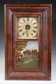 Lot - W.S. CONANT OGEE SHELF CLOCK