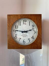 Antique Industrial Clock from the International Time Recording Company 1920's at 1stDibs | international time recording company clock value, time recording clock, international silver company clock