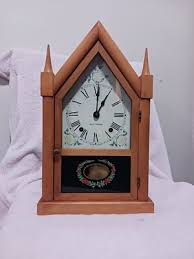 Seth Thomas Cathedral Wooden Wind Up Chime Clock, Model ...