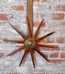 1910 Antique William Greenleaf Wood and Brass Lumber Caliper | Chairish