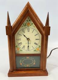 Vintage Seth Thomas Sharon Echo Model E 024-000 Electric 11" Steeple Clock WORKS | eBay