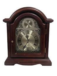 Vtg Seth Thomas Sturbridge 1503 Tempus Japan Rosewood Shelf ...